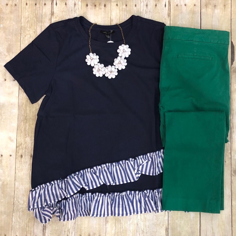 Boutique Pin Stripe Tee - Picture 4 of 4